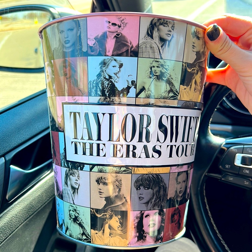 Taylor Swift Eras tin bucket
